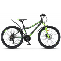 Горный велосипед Navigator-450 MD 24" 13" Чёрный/зелёный Горный велосипед Navigator-450 MD 24" 13" Чёрный/зелёный
