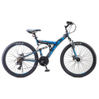 Горный велосипед Focus MD 26" 18" Чёрный/синий Горный велосипед Focus MD 26" 18" Чёрный/синий
